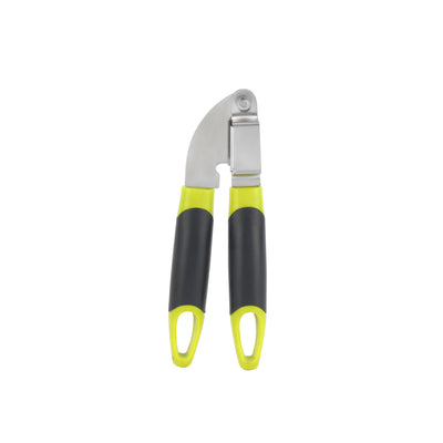 Royalford RF8928 Stainless Steel Garlic Press | Ergonomic ABS Handle | Durable Manual Garlic Crusher | Dishwasher Safe | Easy Grip Kitchen Tool for Daily Cooking Use