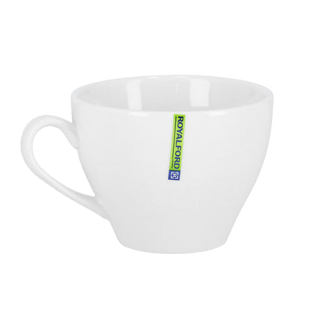 Royalford RF9258 Magnesia Cup & Saucer |  2PCS Porcelain Tea Coffee Set |  Smooth Glossy Finish |  Non Toxic Food Safe |  Durable Design for Home, Office &  Café Use
