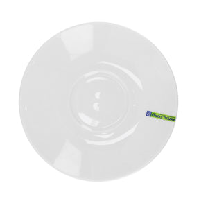 Royalford RF9258 Magnesia Cup & Saucer |  2PCS Porcelain Tea Coffee Set |  Smooth Glossy Finish |  Non Toxic Food Safe |  Durable Design for Home, Office &  Café Use