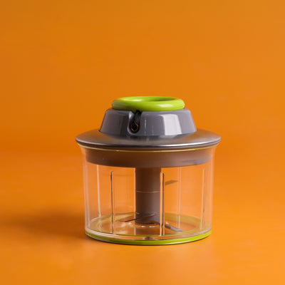 Royalford RF9310 Quick Chopper | Fast & Hassle-Free Food Preparation Tool |  Vegetable & Fruit Chopping with Strong Stainless Steel Blades and Safe Compact Design