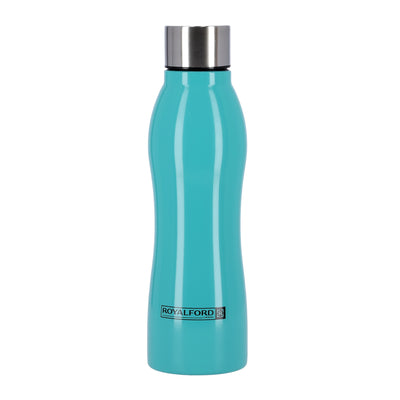 Royalford RF9362BL Stainless Steel Sport Bottle | 750ml | Leak Resistant Reusable Water Bottle for Gym, Office, Travel, Outdoor Sports & Daily Hydration  Lifestyle Use