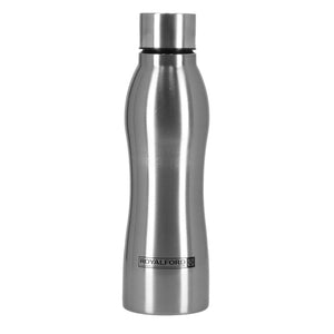 Royalford RF9362WH Stainless Steel Sport Bottle | 750ml | Leak Resistant Reusable Water Bottle for Gym, Office, Travel  & Outdoor Use with Durable Sleek Design