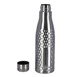 Royalford RF9363 Stainless Steel Sport Bottle 750ml | Durable Leak Resistant Water Bottle | Elegant Design for Gym, Office, Travel, Outdoor Sports & Daily Hydration Use