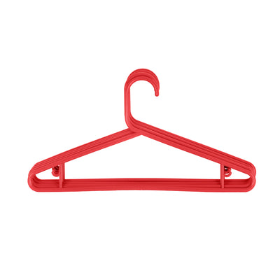 Royalford RF9435 Plastic Cloth Hanger Set of 5| Durable High Quality Clothes Hangers | Strong Hook | Smooth Finish | Perfect for Home Wardrobe  Organization Storage