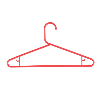 Royalford RF9435 Plastic Cloth Hanger Set of 5| Durable High Quality Clothes Hangers | Strong Hook | Smooth Finish | Perfect for Home Wardrobe  Organization Storage