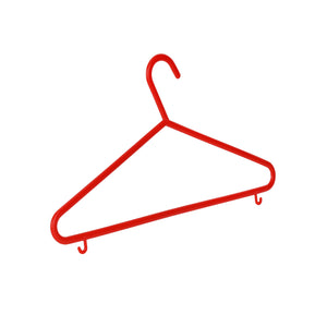 Royalford RF9436 Plastic Cloth Hanger Set of 5 | High Quality Durable Clothes Hangers | Strong Hook Smooth Finish | Perfect for Wardrobe Home Organization Storage