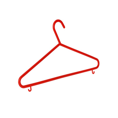 Royalford RF9436 Plastic Cloth Hanger Set of 5 | High Quality Durable Clothes Hangers | Strong Hook Smooth Finish | Perfect for Wardrobe Home Organization Storage