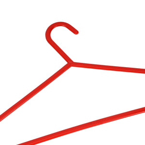 Royalford RF9436 Plastic Cloth Hanger Set of 5 | High Quality Durable Clothes Hangers | Strong Hook Smooth Finish | Perfect for Wardrobe Home Organization Storage