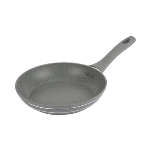 Royalford RF9463 Smart Frypan 24cm |  Forged Aluminium Marble Coated Induction Compatible Frying Pan |  Soft Touch Heat Resistant Handle | Perfect for Healthy Cooking