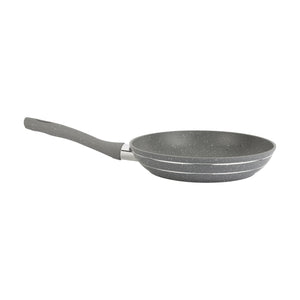 Royalford RF9463 Smart Frypan 24cm |  Forged Aluminium Marble Coated Induction Compatible Frying Pan |  Soft Touch Heat Resistant Handle | Perfect for Healthy Cooking