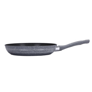 Royalford RF9465 Smart Frypan | 28cm Size | Forged Aluminium Marble Coated Induction Compatible Frying Pan | Soft Touch Handle |  Perfect For  Healthy Low Oil Cooking