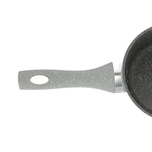 Royalford RF9473 Smart Saucepan 16cm | Durable Marble Coating |  Forged Aluminium Induction Compatible Non-Stick Saucepan |  3.8mm Base & Soft Touch Handle Grip
