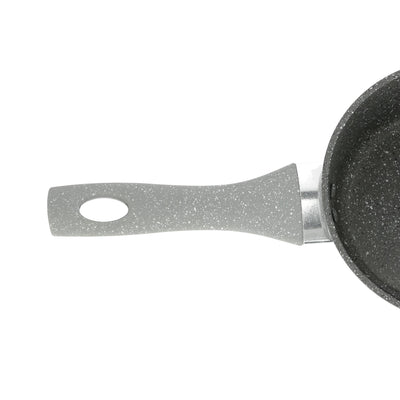 Royalford RF9473 Smart Saucepan 16cm | Durable Marble Coating |  Forged Aluminium Induction Compatible Non-Stick Saucepan |  3.8mm Base & Soft Touch Handle Grip