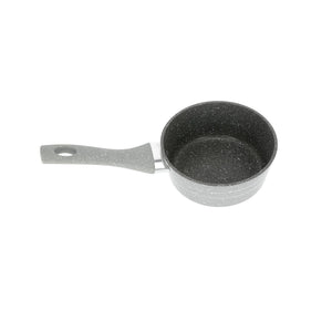 Royalford RF9473 Smart Saucepan 16cm | Durable Marble Coating |  Forged Aluminium Induction Compatible Non-Stick Saucepan |  3.8mm Base & Soft Touch Handle Grip