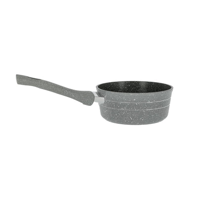 Royalford RF9473 Smart Saucepan 16cm | Durable Marble Coating |  Forged Aluminium Induction Compatible Non-Stick Saucepan |  3.8mm Base & Soft Touch Handle Grip