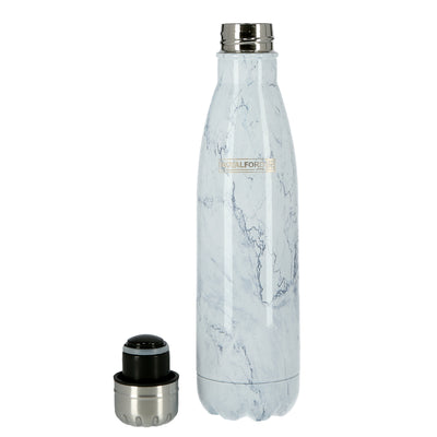 Royalford RF9477 Vacuum Bottle 500ml |  Stainless Steel Hot & Cold Insulated Water Bottle |  Double Wall Vacuum Insulation|  Leak Resistant Design & 304 Food Grade Inner