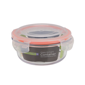 Royalford RF9503 Glass Airtight Container 950ml | Borosilicate Oven & Microwave Safe Storage Box with Spill Proof Lid | Freezer & Dishwasher Safe| Durable Food Container