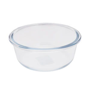 Royalford RF9503 Glass Airtight Container 950ml | Borosilicate Oven & Microwave Safe Storage Box with Spill Proof Lid | Freezer & Dishwasher Safe| Durable Food Container
