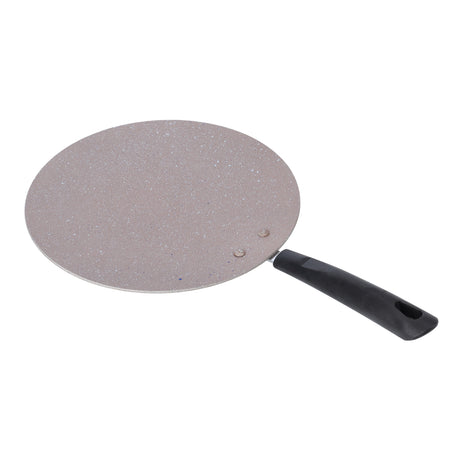 Royalford RF9506BGE Smart Granite Series Tawa | Durable  5-Layer Non-Stick Forged Aluminium Flat Tawa 26cm | 3mm Thick Body | Heat Resistant Exterior & Bakelite Handle