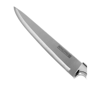 Royalford RF9533 8 Inch Slicer Knife | Marble Design Stainless Steel Blade | Ergonomic Comfortable Handle | Dishwasher Safe Kitchen Knife for Meat, Fish & Vegetables Use