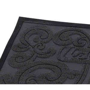 Royalford RF9560 Door Mat 45x75cm | High Quality Stylish Welcome Entrance Floor Mat  | Durable Fabric | Easy Clean Surface | Elegant Design for Home, Office & Indoor Use