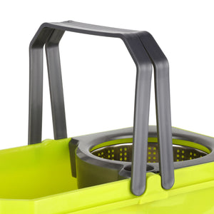 RoyalFord RF9595 Emphatic Spin Easy Mop with Bucket | 360° Rotating Microfiber Mop Head | Hands-Free Spin Wringer | Adjustable Handle & Free Extra Mop for Home Cleaning