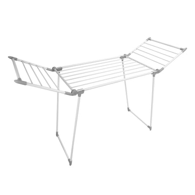 Royalford RF9634 Foldable Clothes Dryer | Expandable Steel Drying Rack |  15M Drying Space |  Multi-Position Arms |  Rust-Resistant Design for Indoor & Outdoor  Use