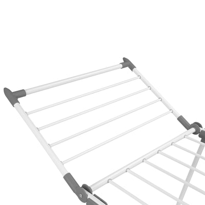 Royalford RF9634 Foldable Clothes Dryer | Expandable Steel Drying Rack |  15M Drying Space |  Multi-Position Arms |  Rust-Resistant Design for Indoor & Outdoor  Use
