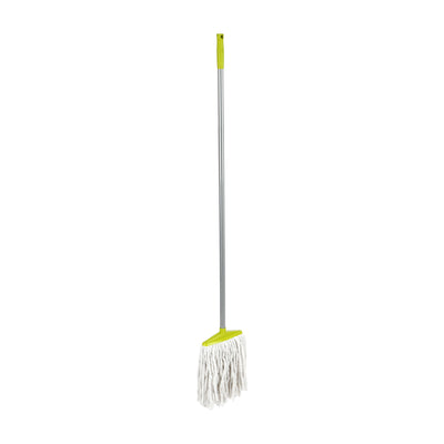 Royalford RF9642 Cotton Mop | Strong and durable metal handle | Super Absorbent Floor Cleaning Mop for Tile, Marble & Ceramic Floors | Ideal for Home and Office Use