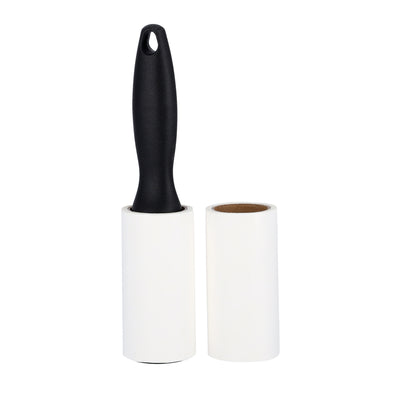 Royalford RF9655 Re-Usable Lint Roller Set of 2 | Washable Adhesive | 360° Rotating Handle| Removes Hair, Pet Hair, Lint & Dust from Clothes, Sofa, Coats &  Blankets