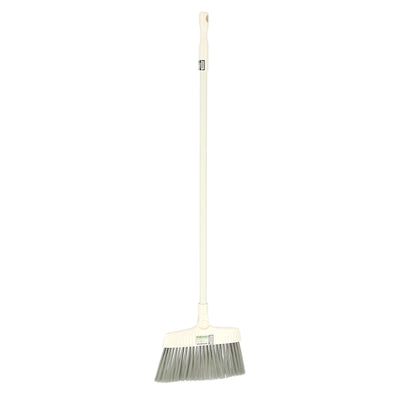 Royalford RF9658 Broom & Dustpan Set | Long Handle for Home, Office & Commercial Use | Durable Floor Cleaning Broom with Strong Bristles for Tile, Marble & Hard Floors