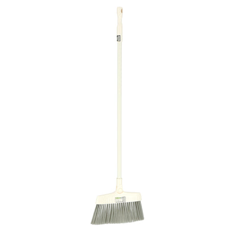 Royalford RF9658 Broom & Dustpan Set | Long Handle for Home, Office & Commercial Use | Durable Floor Cleaning Broom with Strong Bristles for Tile, Marble & Hard Floors