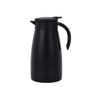 Royalford RF9700 Stainless Steel Coffee Pot 1200ml | Hot & Cold Insulation | SS304 Inner Pot | Ergonomic Handle | Easy Pour Spout | Suitable For  Hot & Cold Beverages