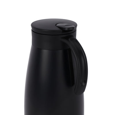 Royalford RF9700 Stainless Steel Coffee Pot 1200ml | Hot & Cold Insulation | SS304 Inner Pot | Ergonomic Handle | Easy Pour Spout | Suitable For  Hot & Cold Beverages