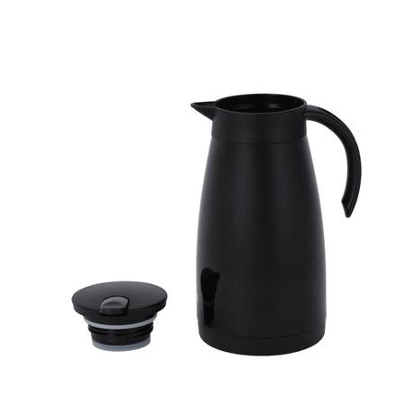Royalford RF9700 Stainless Steel Coffee Pot 1200ml | Hot & Cold Insulation | SS304 Inner Pot | Ergonomic Handle | Easy Pour Spout | Suitable For  Hot & Cold Beverages