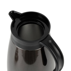 Royalford RF9701 Double Wall Stainless Steel Coffee Pot | 1500ml Capacity  | Hot & Cool Insulation | 304 Stainless Steel Inner Pot and Ergonomic Easy Pour Handle