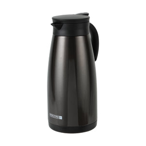 Royalford RF9701 Double Wall Stainless Steel Coffee Pot | 1500ml Capacity  | Hot & Cool Insulation | 304 Stainless Steel Inner Pot and Ergonomic Easy Pour Handle