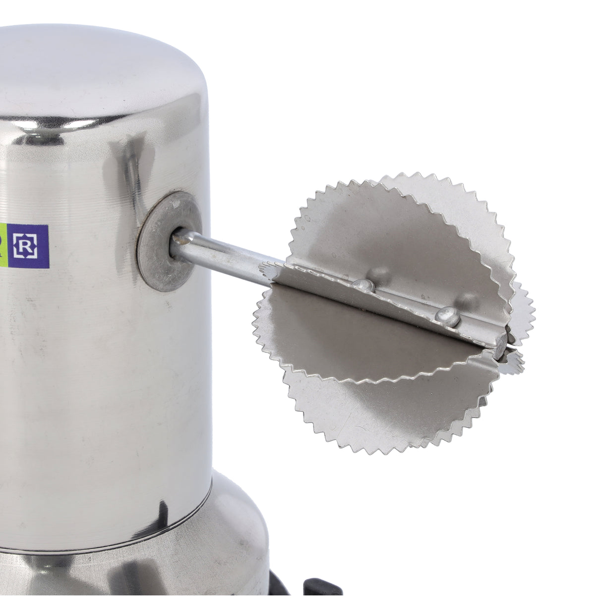 Royalford RF9709 Coconut Scraper |  Stainless Steel Blades |  Manual Coconut Grater with Strong Vacuum Base |  Ergonomic Handle | Rust Proof Durable Kitchen Tool