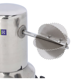 Royalford RF9709 Coconut Scraper |  Stainless Steel Blades |  Manual Coconut Grater with Strong Vacuum Base |  Ergonomic Handle | Rust Proof Durable Kitchen Tool