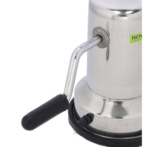 Royalford RF9709 Coconut Scraper |  Stainless Steel Blades |  Manual Coconut Grater with Strong Vacuum Base |  Ergonomic Handle | Rust Proof Durable Kitchen Tool