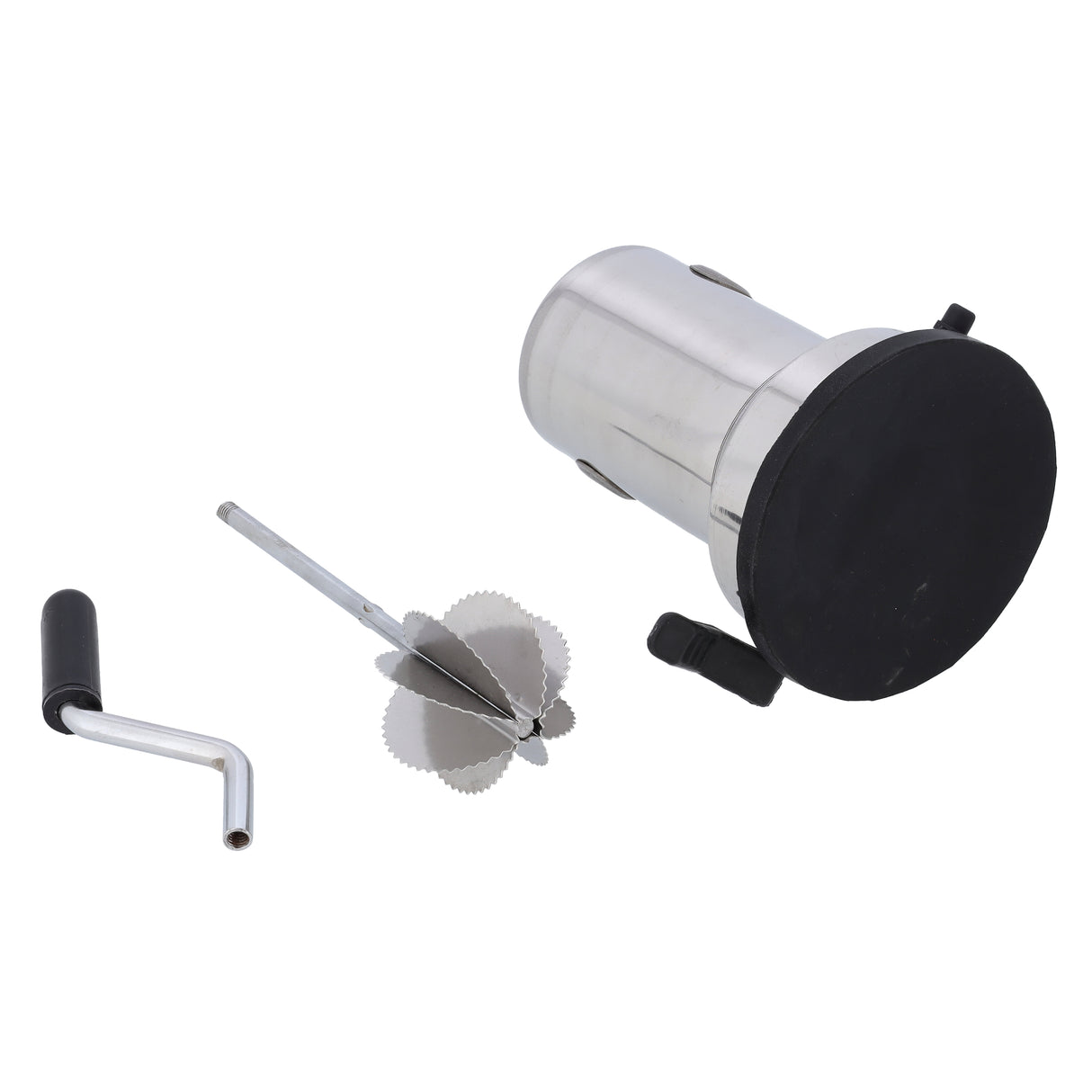 Royalford RF9709 Coconut Scraper |  Stainless Steel Blades |  Manual Coconut Grater with Strong Vacuum Base |  Ergonomic Handle | Rust Proof Durable Kitchen Tool