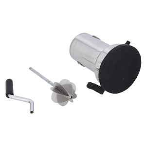 Royalford RF9709 Coconut Scraper |  Stainless Steel Blades |  Manual Coconut Grater with Strong Vacuum Base |  Ergonomic Handle | Rust Proof Durable Kitchen Tool