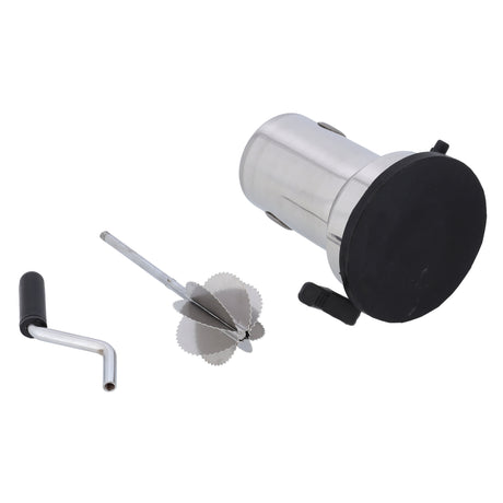 Royalford RF9709 Coconut Scraper |  Stainless Steel Blades |  Manual Coconut Grater with Strong Vacuum Base |  Ergonomic Handle | Rust Proof Durable Kitchen Tool