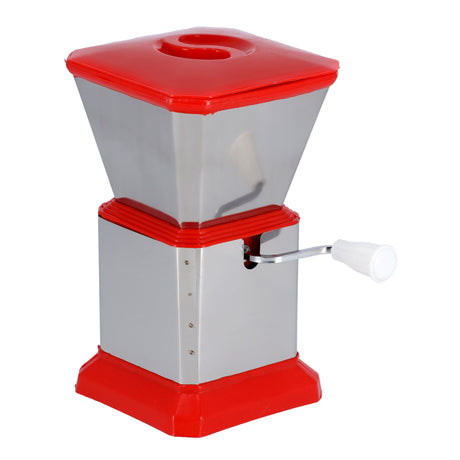 Royalford RF9710 Chilly Cutter | Stainless Steel Rotary Blades for Manual Chilli & Vegetable Cutting | Rust Proof Body | Non-Skid Base | Comfortable Grip Handle Design