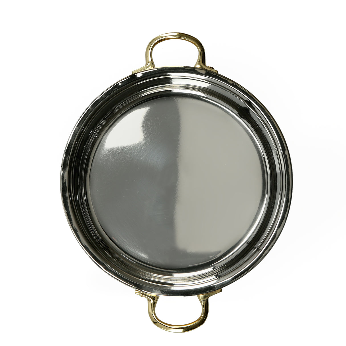 Royalford RF9722 Monarch 4.0L Dome Hot Pot | Hammered Gold-Finish Stainless Steel Body | dome-shaped lid | Strong side handles | Perfect for home dining & parties