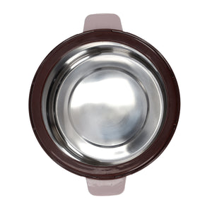 Royalford RF9726 Deluxe Insulated Casserole | 3500ml| Stainless Steel Inner, Super PU Insulation| Extra Deep Design| Twist Lock Lid for Hot Food Storage & Elegant Serving