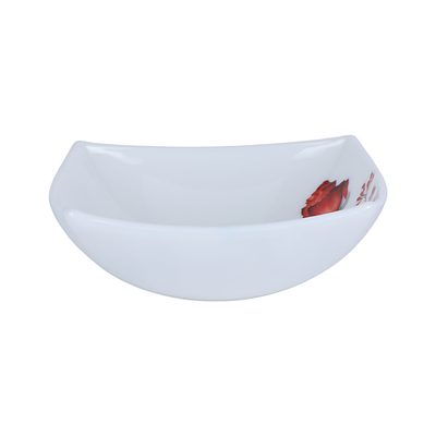 Royalford RF9754 27-Piece Floral Opalware Dinner Set | Microwave Safe | Premium Opalware Construction | Chip-Resistant Material | Stackable Design | Ideal for Daily Use