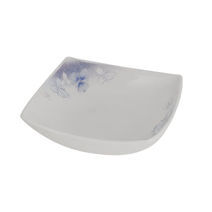 Royalford RF9757 71Pcs Opalware Dinner Set| lightweight |chip-resistant |elegant floral design| freezer, dishwasher & microwave safe |Perfect for family dining & gifting