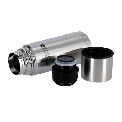 Royalford RF9779 Vacuum Bottle 350ml | Stainless Steel Double Wall Insulated Hot & Cold Flask | Leak Proof  | 304 Food Grade Inner Lining for Travel, Office & Daily Use