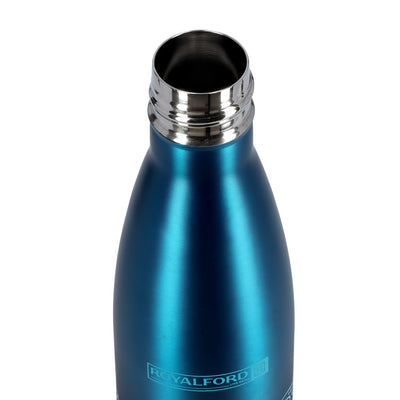 Royalford RF9789 Vacuum Bottle 500ml | Double Wall Stainless Steel Hot &  Cold Water Bottle | 304 Stainless Steel Inner Lining for Office, Travel , Gym and Outdoor Use